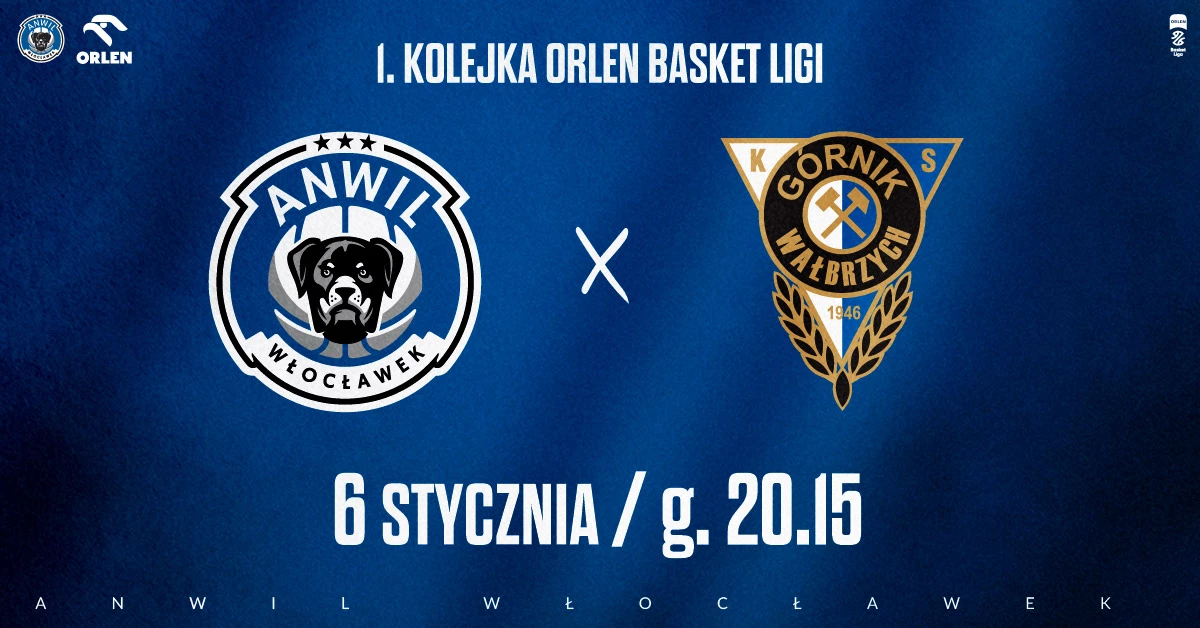 Anwil Włocławek vs Górnik Zamek Książ Wałbrzych